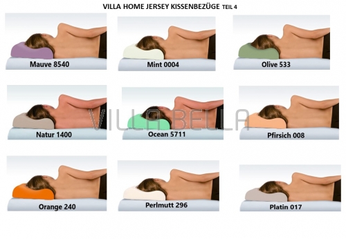 Villa Home Jersey Kissenbezüge 2er Pack Teil 4