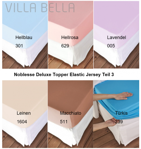 Noblesse Deluxe Topper Elastic Jersey Teil 3