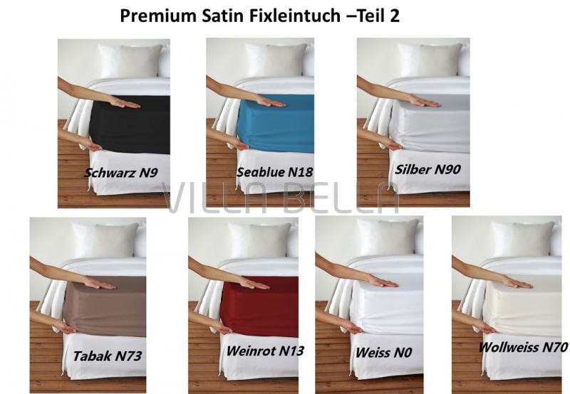 Premium Satin Fixleintuch - Teil 2