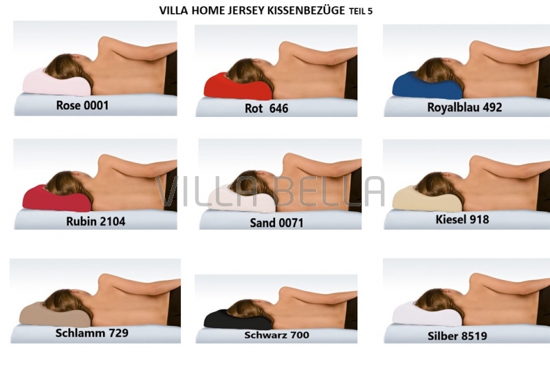 Villa Home Jersey Kissenbezüge 2er Pack Teil 5