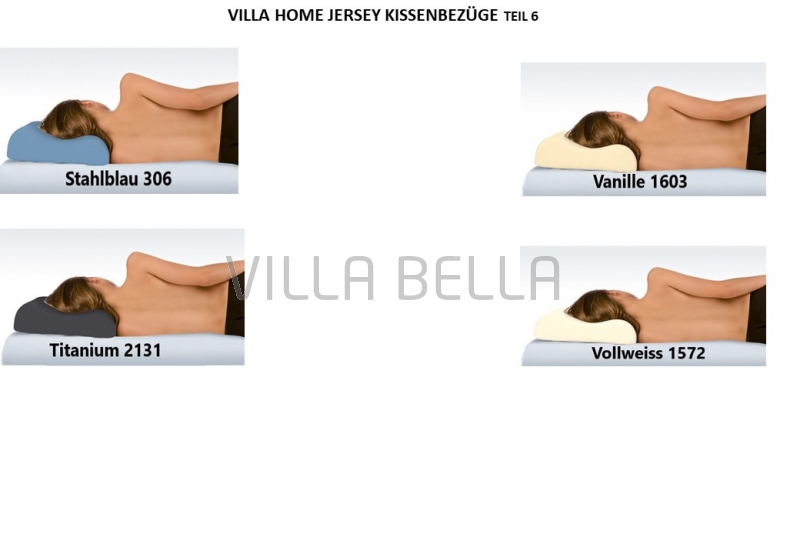 Villa Home Jersey Kissenbezüge 2er Pack Teil 6
