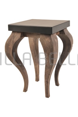 Tisch aus Holz, recycled