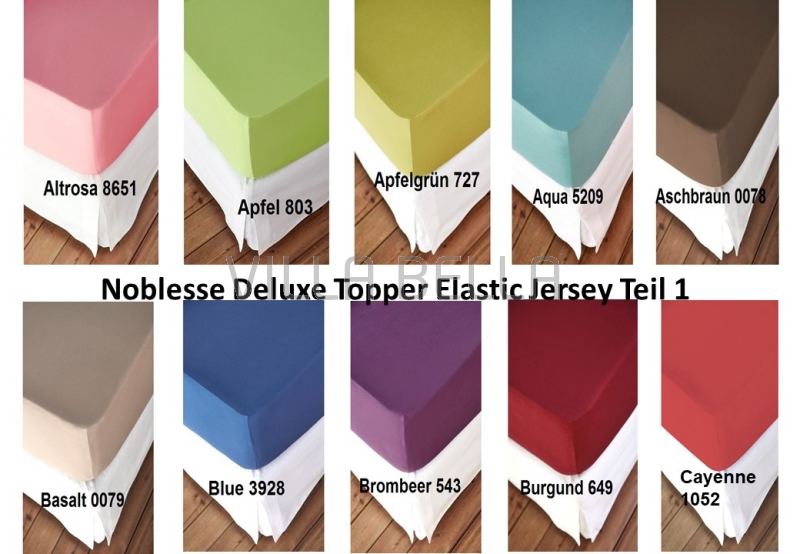 Noblesse Deluxe Topper Elastic Jersey Teil 1