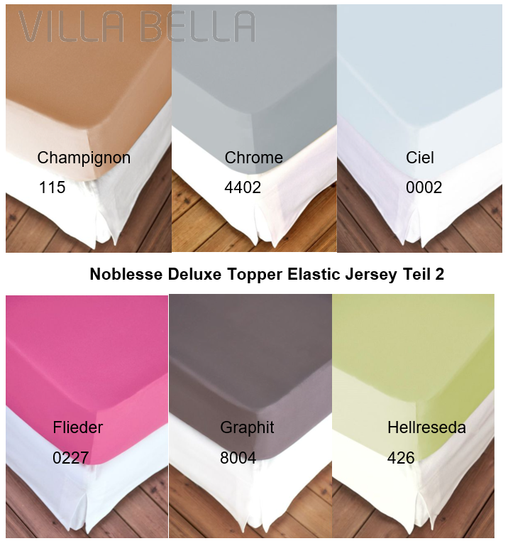 Noblesse Deluxe Topper Elastic Jersey Teil 2