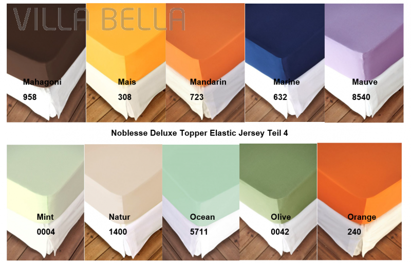 Noblesse Deluxe Topper Elastic Jersey Teil 4