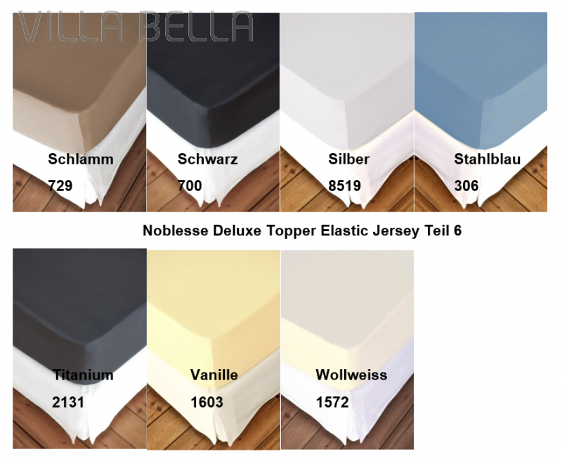 Noblesse Deluxe Topper Elastic Jersey Teil 6