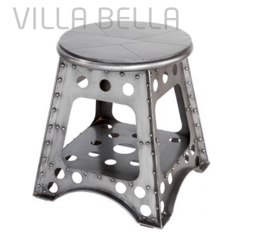 Metall Hocker small Ava 4er Set