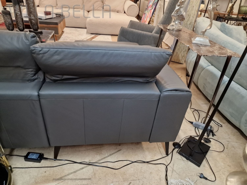 Grafit -  Leder Sofa