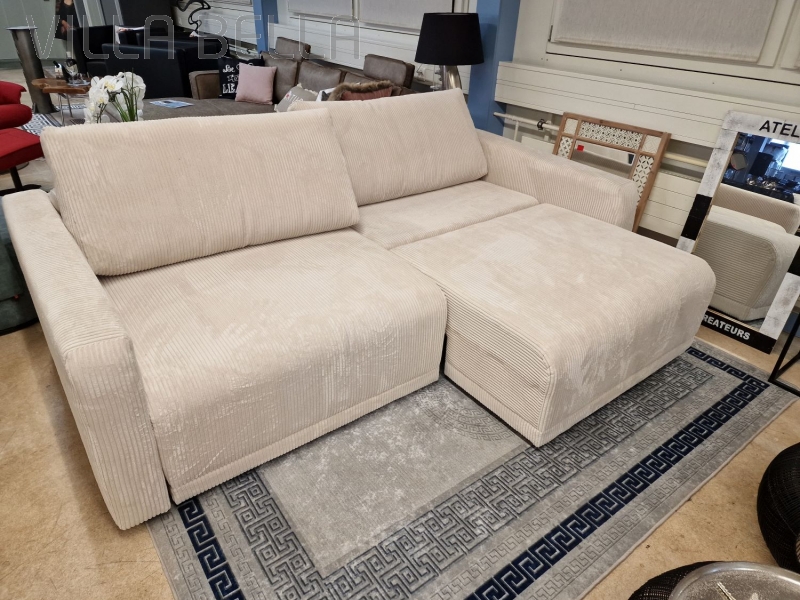 Sofa Cord Bari creme