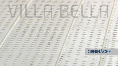 San Gottardo Blanc Bed Latex Matratze