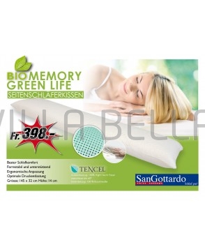 San Gottardo Bio Memory Green Life Seitenschläferkissen